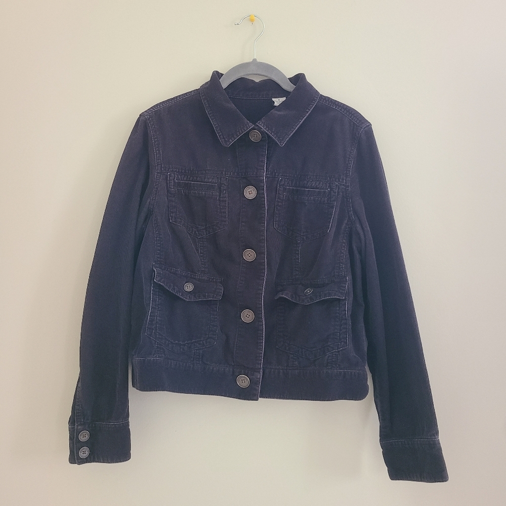 Black Corduroy Jacket - Size M